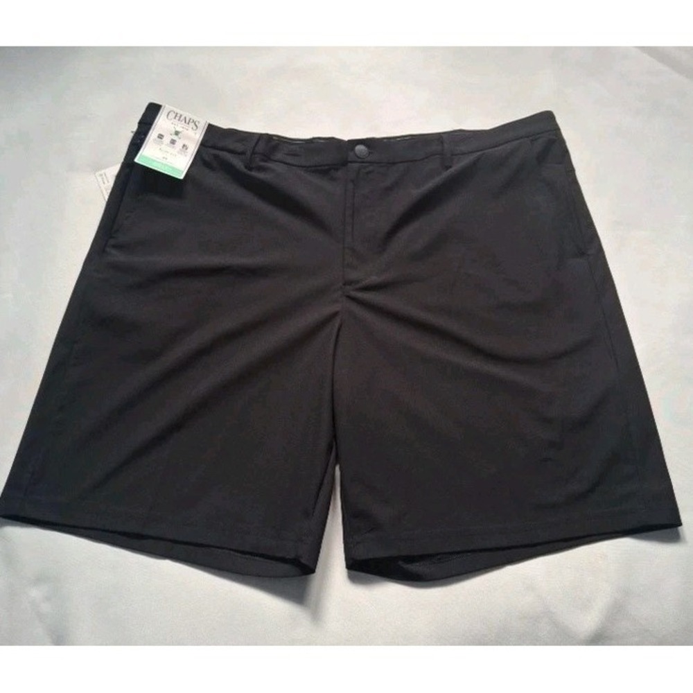 Chaps Golf Slim Fit Men's Stretch Shorts Black Size‎ 44